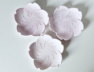 Molde de silicona plato flor Velas, Cemento, Resina y Yeso