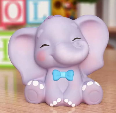 Molde de silicona elefante nene  Velas, Cemento, Resina y Yeso