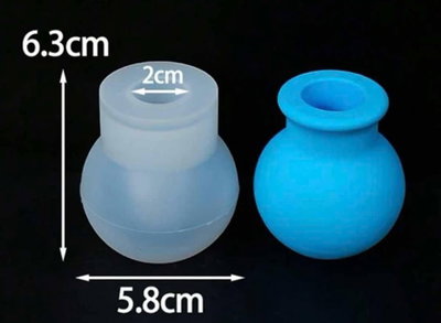 Molde de Silicona mini florero 3725  para Cemento, Yeso y Resina –  Artesanal