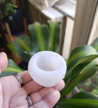 Molde de Silicona contenedor mini bolita  Cemento, Yeso y Resina –  Artesanal