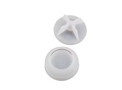 Molde de Silicona contenedor c tapa  Cemento, Yeso y Resina –  Artesanal