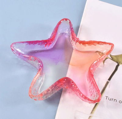 Molde de silicona bandeja estrella 3942  Cemento, Resina y Yeso