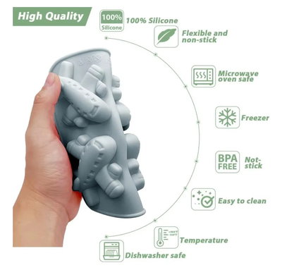 Molde de silicona avioncitos Velas, Cemento, Resina y Yeso