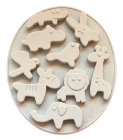 Molde de silicona animalitos Velas, Cemento, Resina y Yeso