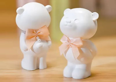 Molde de silicona osito 4234 jabones Velas, Cemento, Resina y Yeso