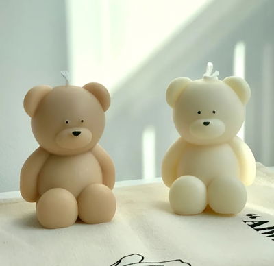 Molde de silicona osito 2S7 jabones Velas, Cemento, Resina y Yeso