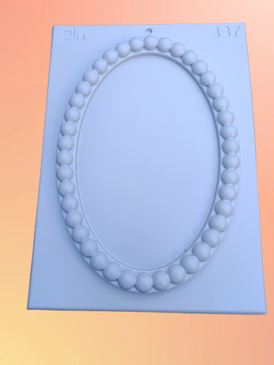 Molde termoformado bandeja redonda  489– Cemento, resina o yeso