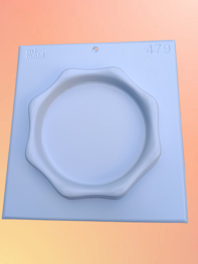 Molde termoformado bandeja octogonal 479– Cemento, resina o yeso