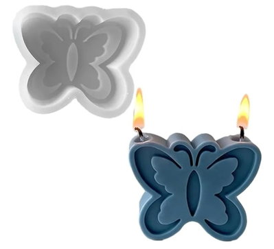 Molde de silicona mariposa L061 Velas, Cemento, Resina y Yeso