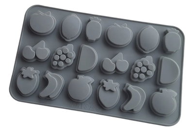 Molde de silicona frutas Velas, Cemento, Resina y Yeso