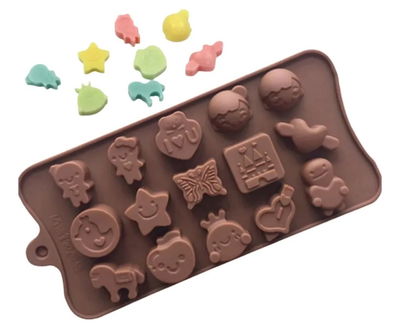 Molde de silicona variosVelas, Cemento, Resina y Yeso