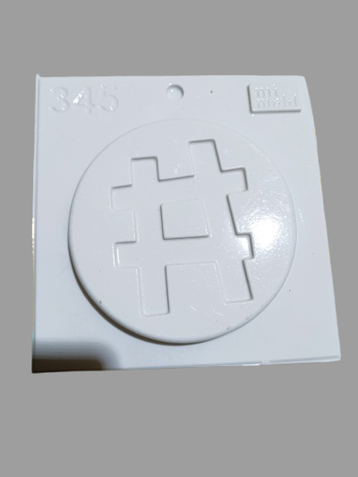 Molde termoformado plato 345 – Cemento, Resina y Yeso