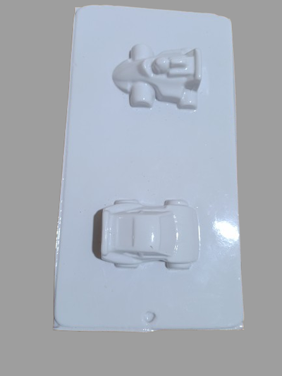 Molde termoformado autitos – Cemento, Resina y Yeso