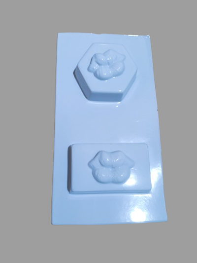 Molde termoformado labios – Cemento, Resina y Yeso