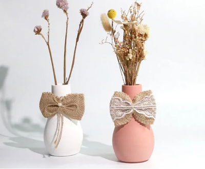 Molde de Silicona florero para Cemento, Yeso y Resina – Artesanal