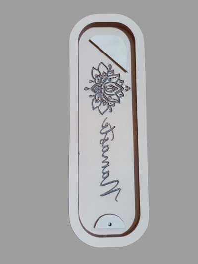 Molde goma flexible porta sahumerio namaste 