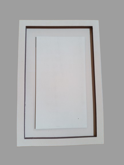 Molde goma flexible rectangular  