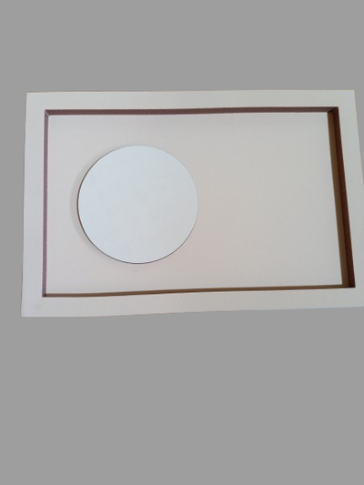 Molde goma flexible rectangular porta taza 