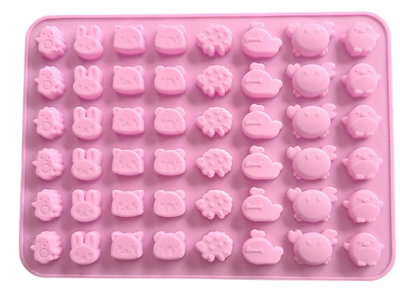 Molde de silicona mini animalitos Velas, Cemento, Resina y Yeso