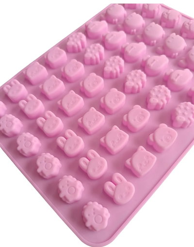 Molde de silicona mini animalitos Velas, Cemento, Resina y Yeso