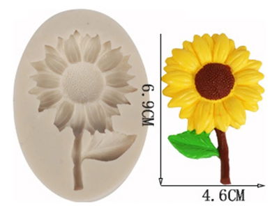 Molde de Silicona girasol velas ,Cemento, Yeso y Resina –  velas