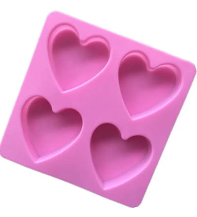 Molde de silicona jabones corazon –  jabones Velas, Cemento, Resina y Yeso