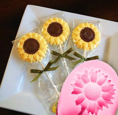 Molde de Silicona girasol velas ,Cemento, Yeso y Resina –  velas
