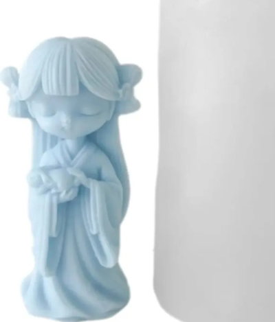 Molde de silicona nena 11n3 jabones Velas, Cemento, Resina y Yeso
