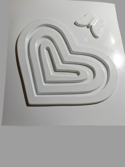 Molde termoformado liviano 933B – Apto cemento, yeso y resina