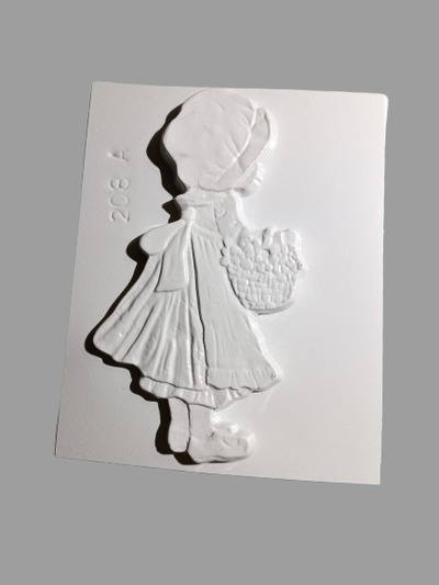 Molde termoformado l– Sarah Kay – Apto cemento, yeso y resina