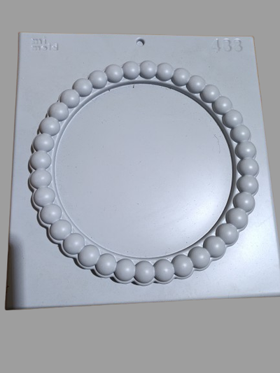 Molde termoformado bandeja redonda 488– Cemento, resina o yeso