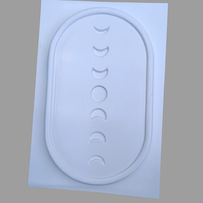 Molde termoformado bandeja lunas VM - Cemento Yeso y resina acrolica