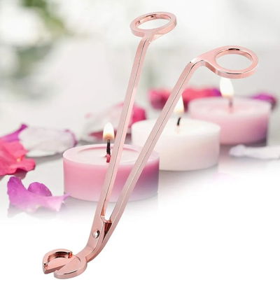 Tijera corta pabilo de Velas, color bronce