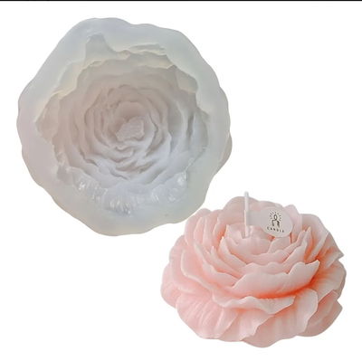 Molde de Silicona peonia 3680 velas ,Cemento, Yeso y Resina – velas
