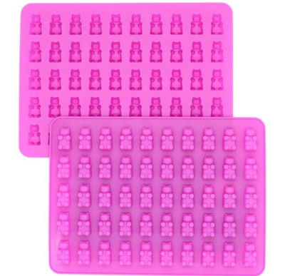 Molde de silicona mini ositos gomitas Velas, Cemento, Resina y Yeso