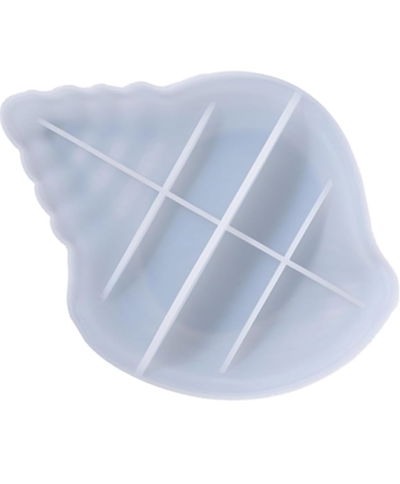 Molde de silicona caracol plato 4167 Velas, Cemento, Resina y Yeso