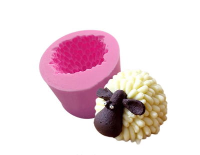 Molde de silicona oveja 4137 Velas, Cemento, Resina y Yeso