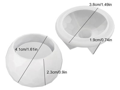 Molde de Silicona alhajero mini 3509 Cemento, Yeso y Resina – Artesanal
