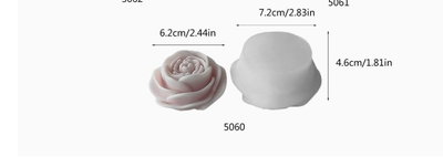 Molde de silicona rosa 3595 – Cemento, Resina, Yeso y Velas