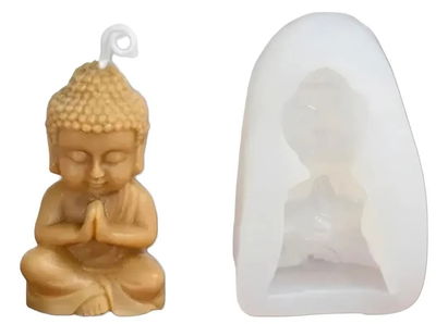 Molde de silicona budita 3457/ 10s5jabones Velas, Cemento, Resina y Yeso