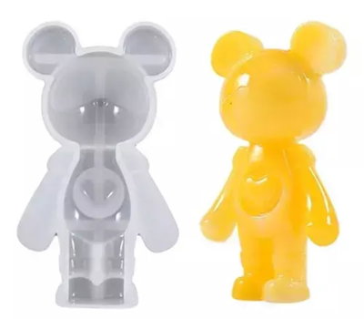 Molde de silicona osito astronauta Velas, Cemento, Resina y Yeso