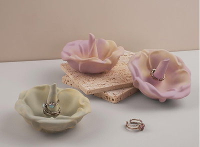 Molde de silicona porta anillo 4293 – Cemento, Resina, Yeso y Velas