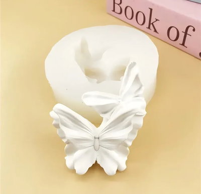 Molde de silicona mariposas 29q12 Velas, Cemento, Resina y Yeso