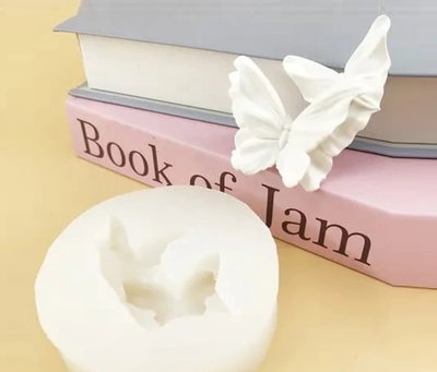 Molde de silicona mariposas 29q12 Velas, Cemento, Resina y Yeso