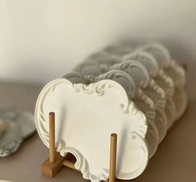 Molde de silicona vintage 3930 Cemento, Resina y Yeso