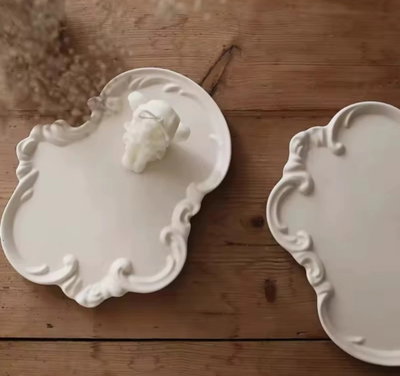 Molde de silicona vintage 3930 Cemento, Resina y Yeso