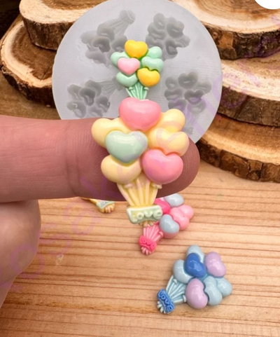 Molde de siliconaramo globitos  Velas, Cemento, Resina y Yeso