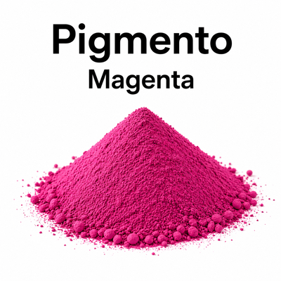 Pigmento Magenta en Polvo – Cemento y Yeso – 50 g