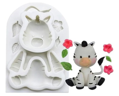 Molde de silicona vaca  Velas, Cemento, Resina y Yeso
