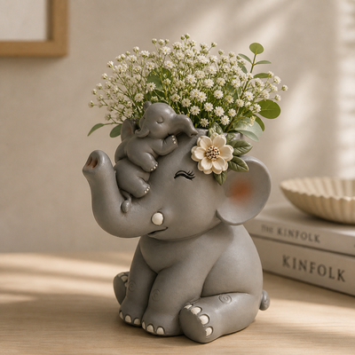 Molde de silicona elefante y bebeacostado   Velas, Cemento, Resina y Yeso